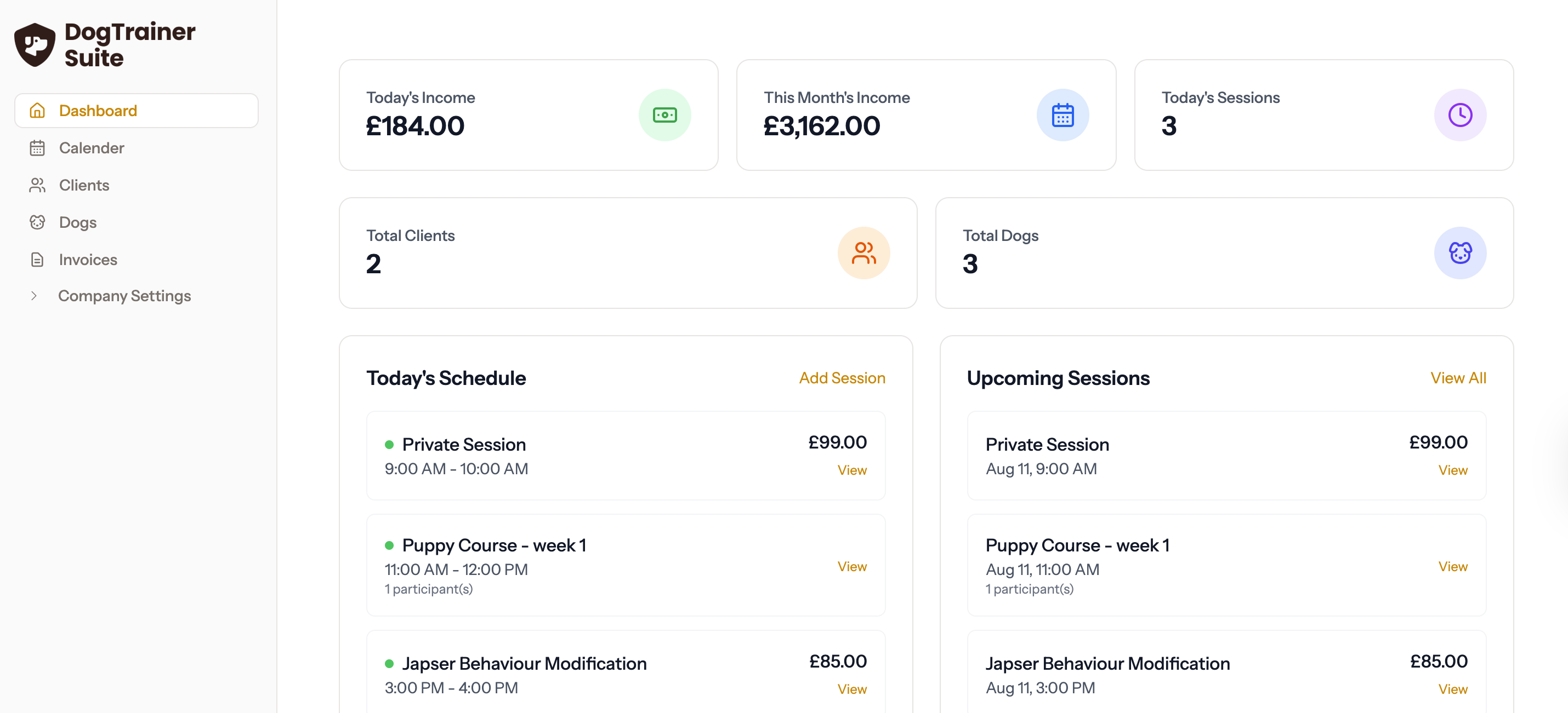 Product screenshot